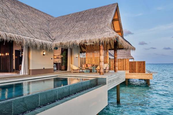Sunset Luxury Water Villa with Pool, JOALI Maldives