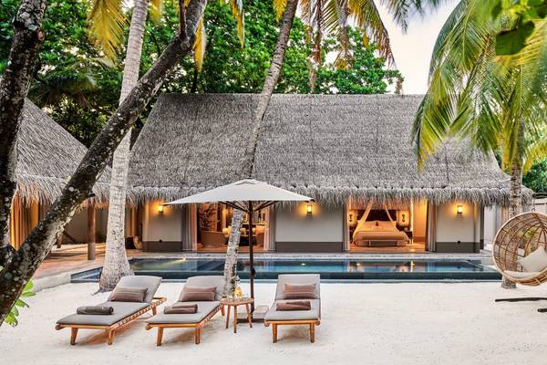 Family Beach Villa with Two Pools, JOALI Maldives
