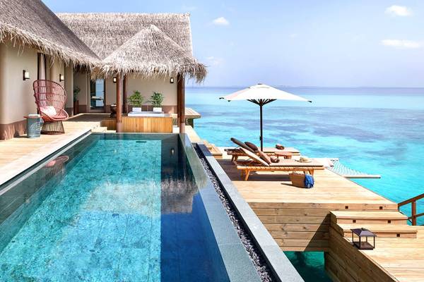 Three Bedroom Ocean Residence with 2 Pools, JOALI Maldives