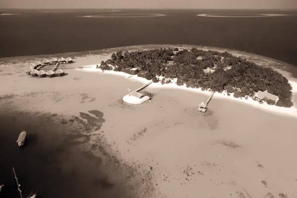 Baros Maldives in den 70er Jahren