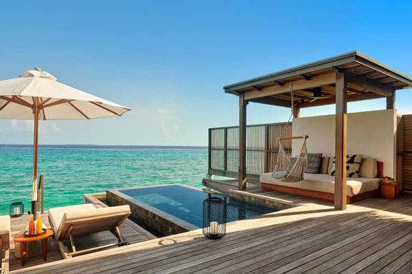 Two Bedroom Water Sunrise Villa, Fairmont Maldives Sirru Fen Fushi