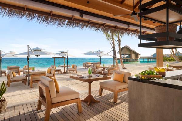 Terrasse, Hilton Maldives