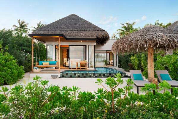 Beach Villa, Hilton Maldives