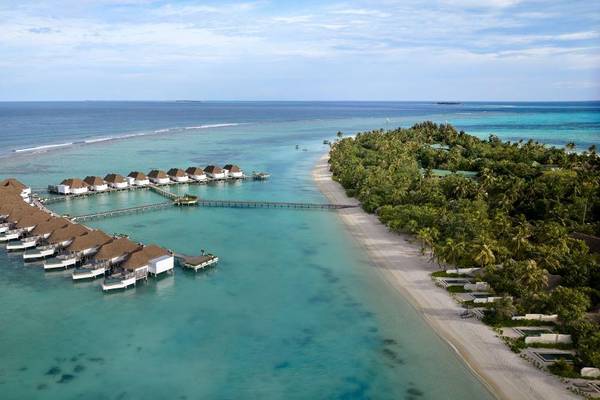 Six Senses Kanuhura, Water Villa with Pool, Luftaufnahme