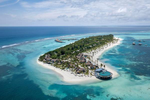 Six Senses Kanuhura, Slider, Luftaufnahme