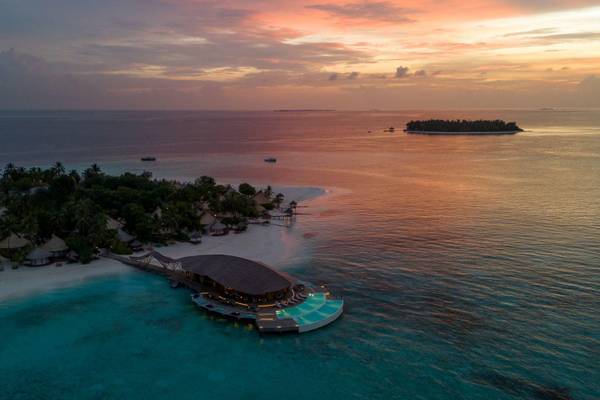 Banyan Tree Vabbinfaru, Slider, Sunset