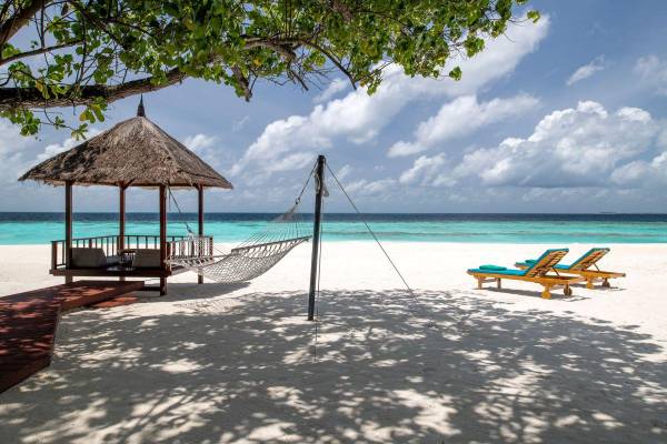 Banyan Tree Vabbinfaru, Beachfront Pool Villa, Strand
