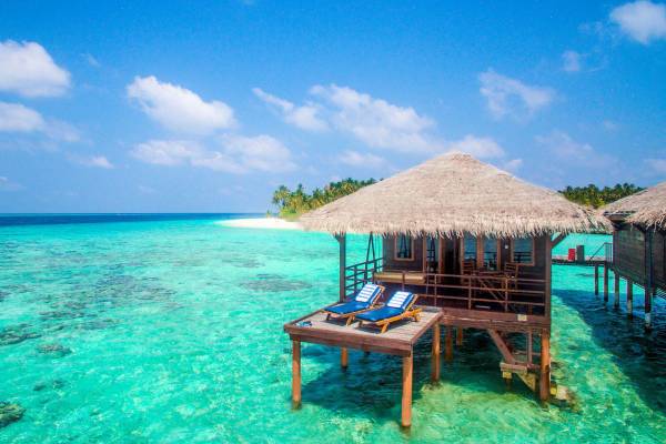 Filitheyo Island Resort, Water Villa, Außenansicht