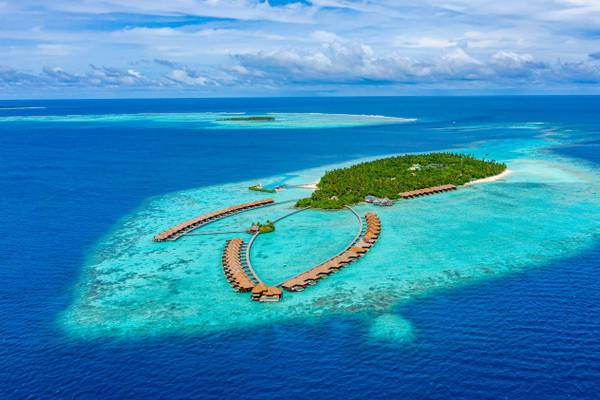 Ayada Maldives, Malediven, Luftbild