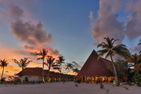 Cinnamon Velifushi Maldives, Malediven, Rezeption, Außenansicht