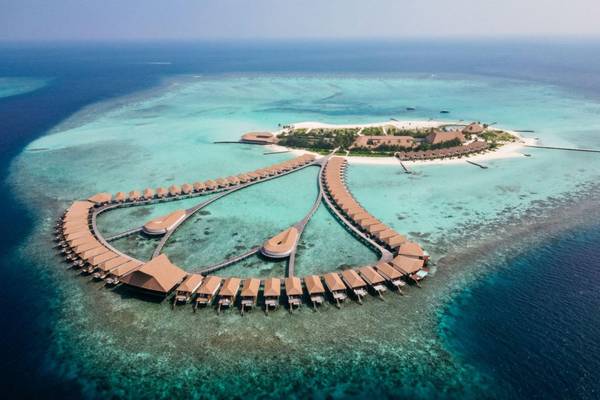 Cinnamon Velifushi Maldives, Malediven, Resort Luftbild