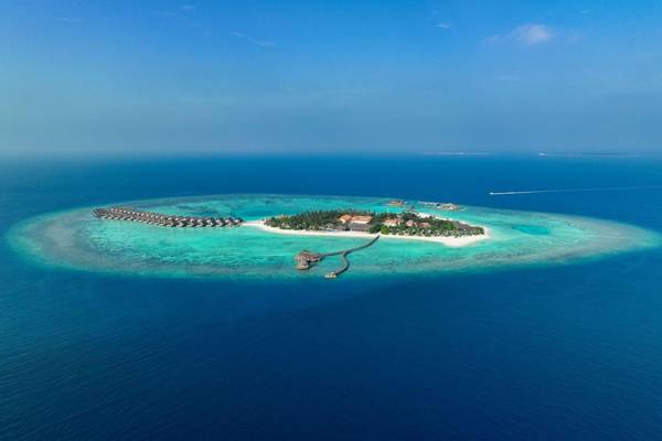Emerald Faarufushi Resort & Spa, Malediven, Slider, Insel Luftbild