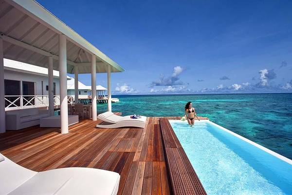 Two Bedroom Water Villa, Private Infinity Pool, Diamonds Thudufushi Island Resort, Maldives