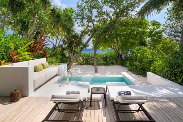 The Westin Maldives Miriandhoo Resort, Malediven, Family Beach Villa Pool, Pool