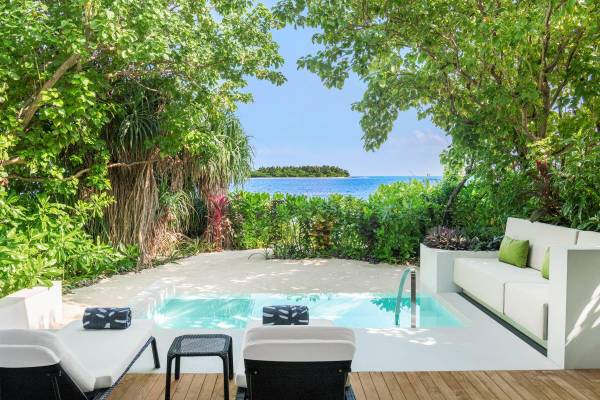 The Westin Maldives Miriandhoo Resort, Malediven, Family Deluxe Beach Villa Pool, Pool