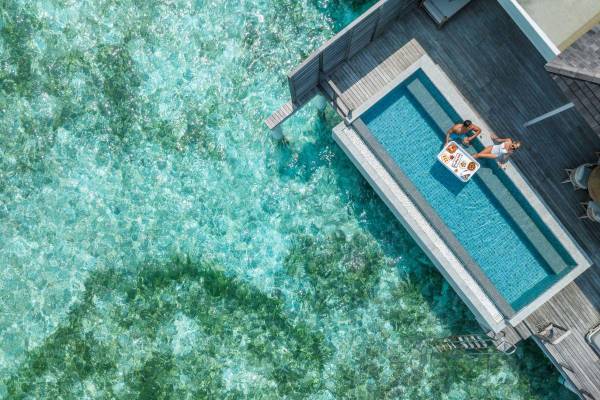Le Méridien Maldives Resort & Spa, Two-Bedroom Overwater Villa with Pool, Pool