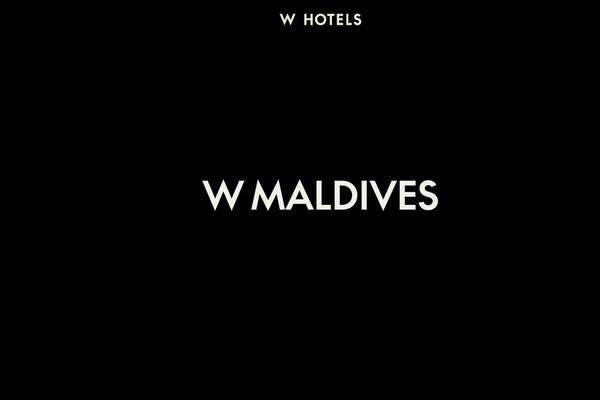 The new Look W Maldives