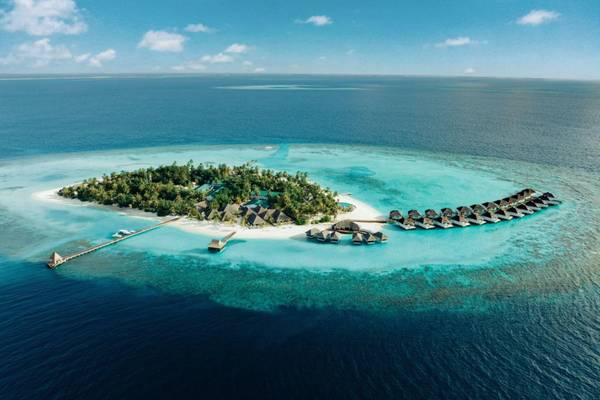 Nova Maldives, Malediven, Slider, Luftaufnahme Insel