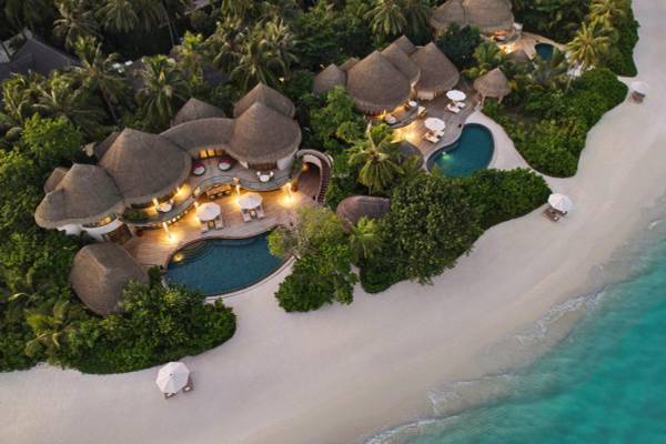 The Nautilus, Malediven, Two Bedroom Beach Residence with a Private Infinity Pool, Luftaufnahme