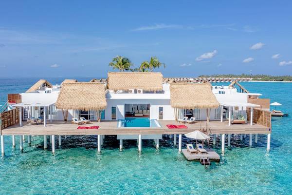 Emerald Maldives Resort & Spa, Malediven, Presidential Water Villa, Außenansicht