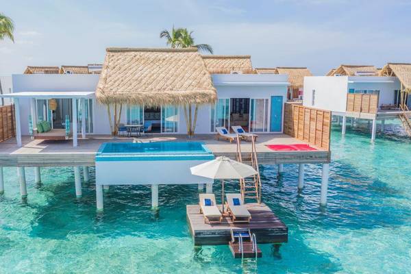 Emerlad Maldives Resort & Spa, Malediven, Superior Water Villa with Pool, Außenansicht