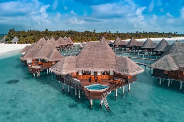 Coco Palm Dhuni Kolhu, Malediven, Sunset Lagoon Villa, Außenansicht