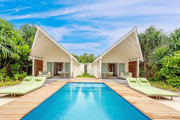 Raaya by Atmosphere, Malediven, Two Bedroom Family Beach Villa with Pool, Außenansicht