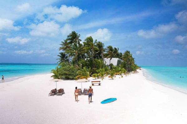 RIU Atoll, Malediven, Strand