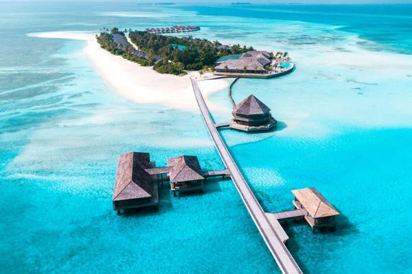 Jawakara Islands Maldives, Malediven, Slider, Luftaufnahme Resort