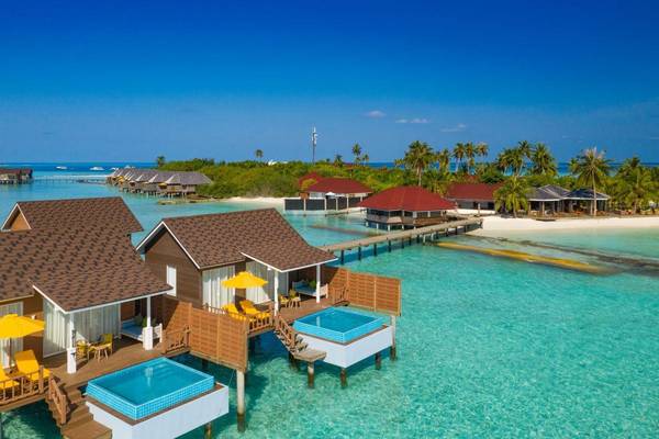 Sunset Pool Water Villa