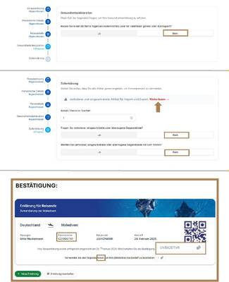 IMUGA - Einreiseerklärung - Ausfüllhilfe - MALEDIVEN.REISE