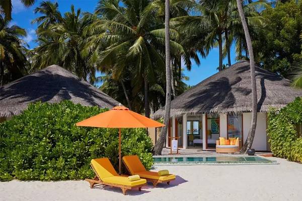 Beachfront Family Pool Villa-Angsana-Velavaru