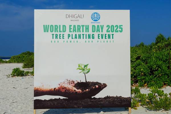 Dhigali Maldives, Earth Day