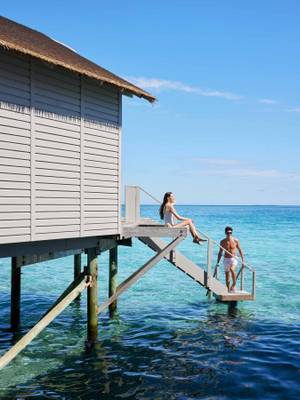 Sunset_Water Villa, Centara Ras Fushi _1