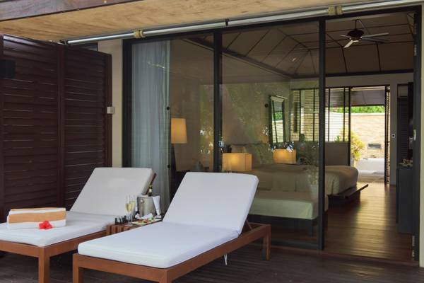 Terrasse, Beach Villa, Lily Beach Resort & SPA
