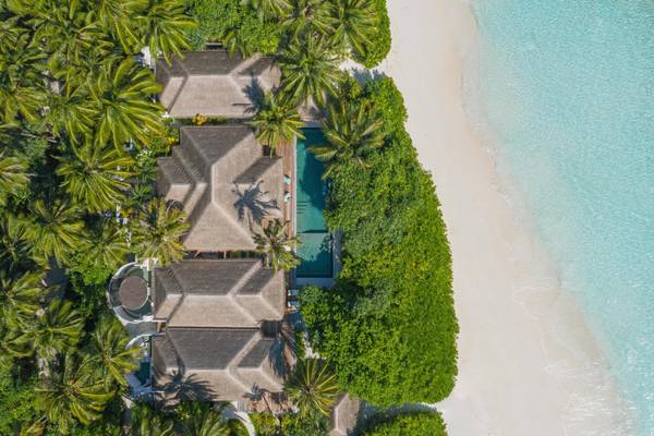Anantara Kihavah - Exterior View Three Bedroom Beach Pool Residence