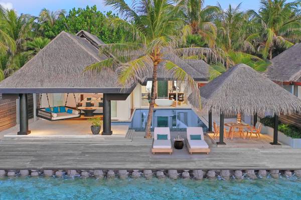 Naladhu_Private_Island_Maldives_Guest_Room_Ocean_House_with_Pool_Exterior_Aerial
