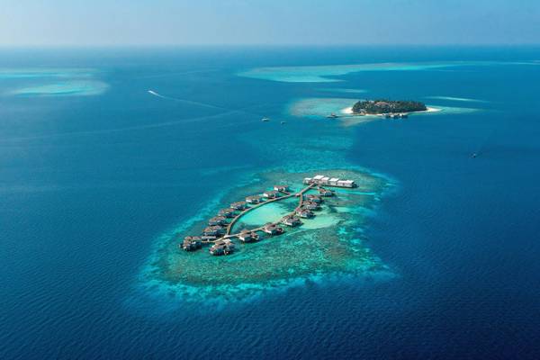 The Halcyon Private Isles Maldives Aerial