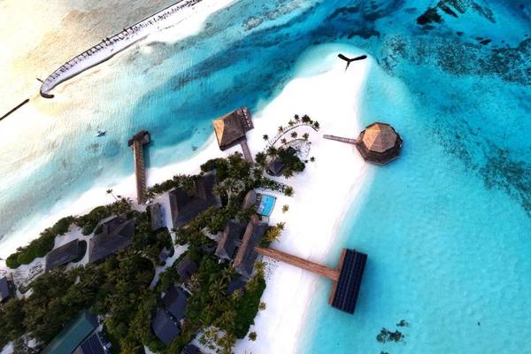 Nala Maldives, SPA im Nala, Drohnenfoto von Steffen Abel