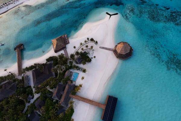 Nala Maldives, SPA Bereich, Drohnenfoto von Steffen Abel