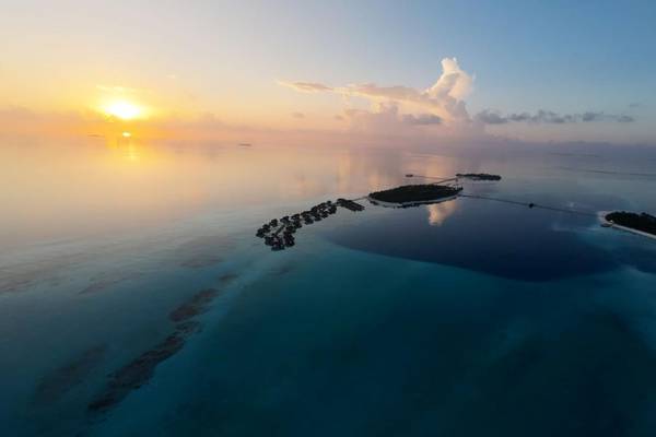 Conrad Rangali Maldives - Drohnenaufnahme von Steffen Abel