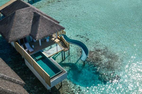 Sun Siyam Vilu Reef: Neue Wasservillen mit Pool und Rutsche