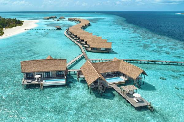 3 Bedroom Sunset Water Villa mit Pool