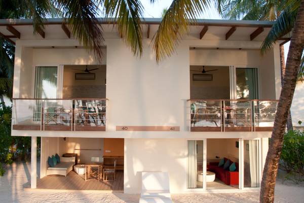 2-Bedroom Beach House Garden View