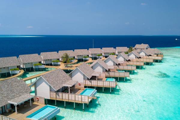Water Pool Villa - Lagunen Blick