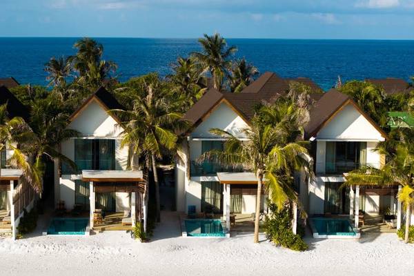 Meyyafushi Maldives - Beach Pool Suite - Aussenansicht