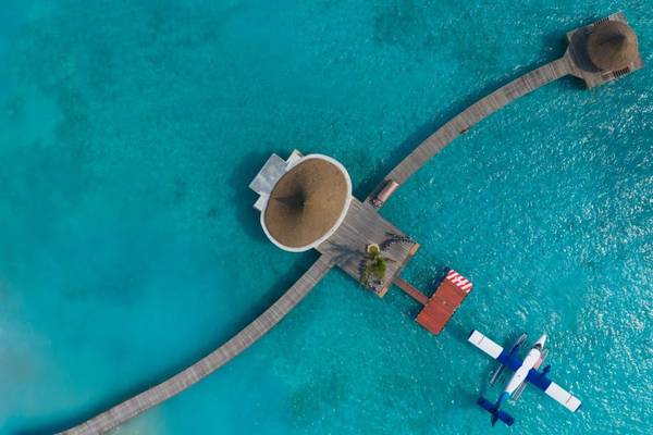 Meyyafushi Maldives - Ankunfts Jetty