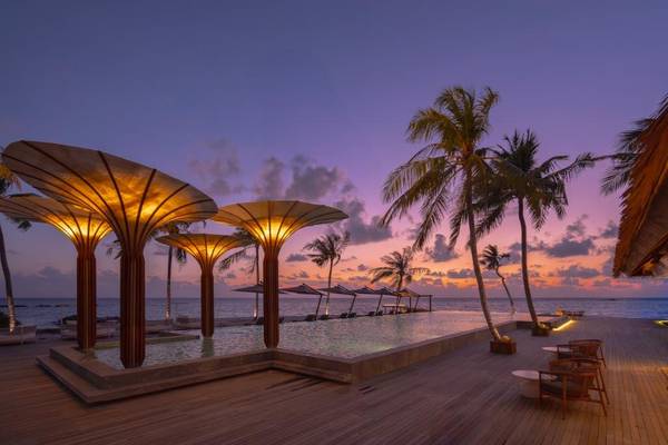 Meyyafushi Maldives - Sonneuntergang