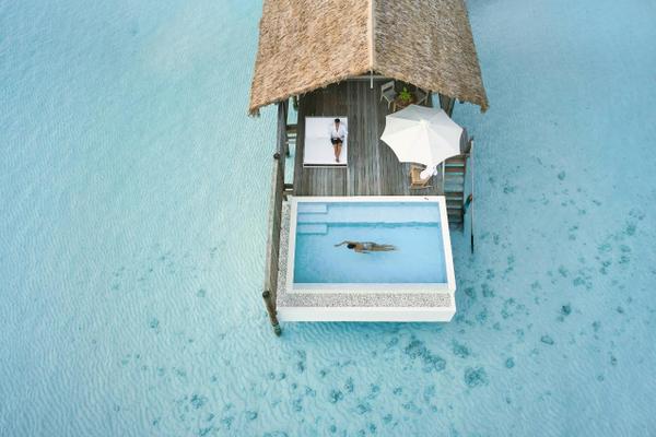 1 Bedroom Water Villa mit Pool,  COMO Cocoa Island