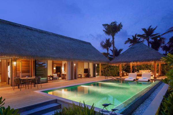 Waldorf-Astoria-Maldives-King-Rand-Beach-Villa-with-Pool-Außenansicht-bei-Ncht